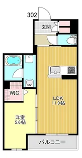 ロベリア西大宮【3階】の間取り