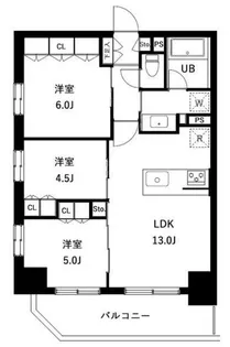 アーバンパーク立石【3階】の間取り