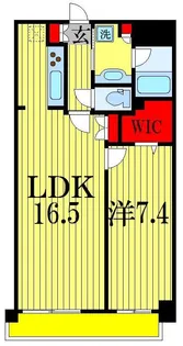 アルメール津田沼【3階】の間取り