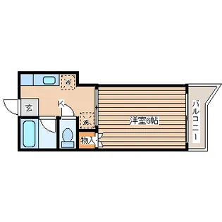 ベアーズマンション【2階】の間取り