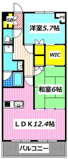 HAO新屋敷【2階】の間取り