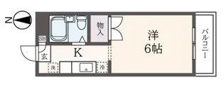 メゾンイースト【2階】の間取り