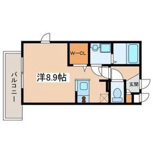 ヒルズ藤が丘【2階】の間取り