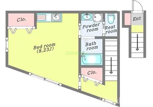 エスポワール真栄【2階】の間取り