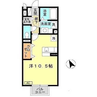 HITOMI DORMITORY【2階】の間取り