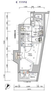 SYFORME SHIROKANE-TAKANAWA【3階】の間取り