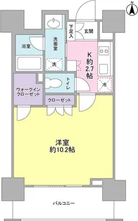 スタイリオ蒲田【4階】の間取り