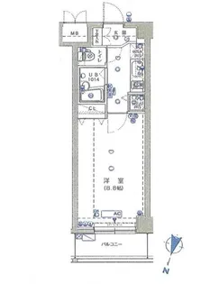 リガーレ浮間公園【3階】の間取り