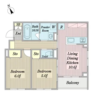 L’Excellence M【2階】の間取り