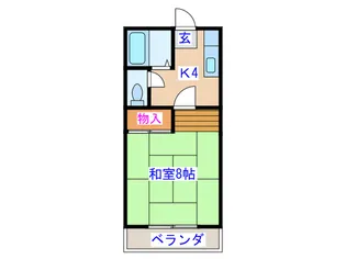 グローバル 1【2階】の間取り