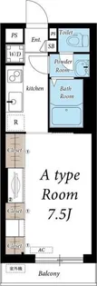 リブリ 八幡山【2階】の間取り