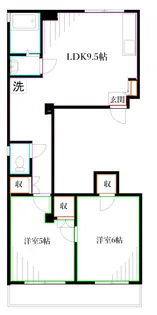 センチュリー三鷹【4階】の間取り