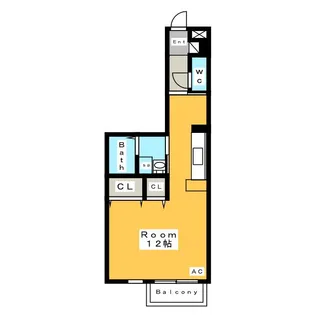 ラフィーネ【3階】の間取り