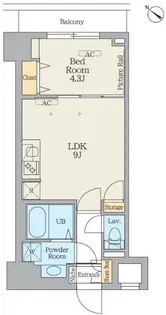 クレストコート江古田【2階】の間取り