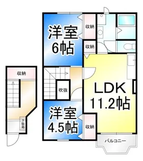 フォレスタ【2階】の間取り