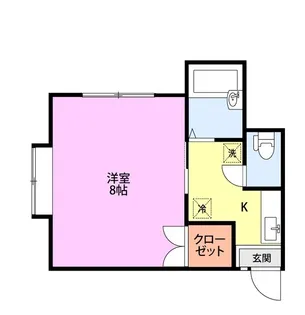 アリオス新大【1階】の間取り