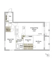 リコラータ【2階】の間取り