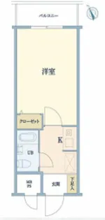 日神パレステージ横浜南【4階】の間取り