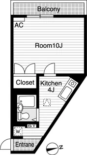 RKレジデンス宮田町【1階】の間取り