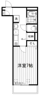 フォレスト高円寺【2階】の間取り