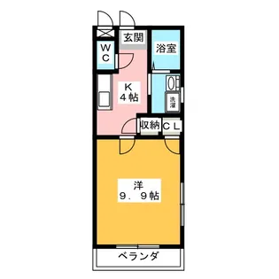 Ciel Claire【1階】の間取り