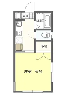 ダイチヒルズ開成【2階】の間取り