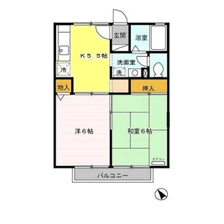 ロイヤルストーク【2階】の間取り