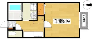 プランドール名取A【2階】の間取り