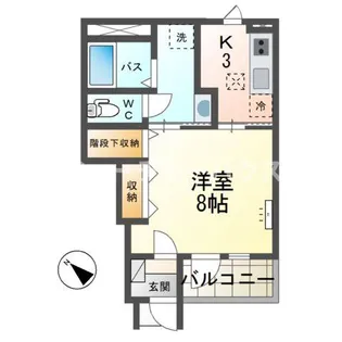 サンコート【1階】の間取り