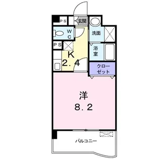 シュティル アーク【1階】の間取り