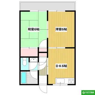 グリーンビル山津【4階】の間取り