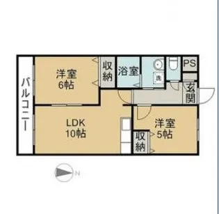 トレステーラ壱番館【3階】の間取り