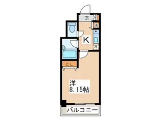 ラ・ロッシェル【4階】の間取り