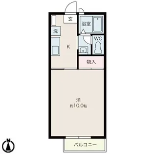 アウローラ【2階】の間取り