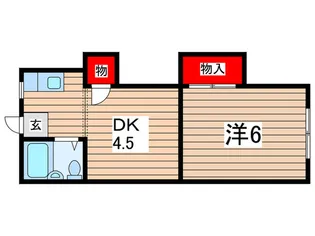 誠和荘【2階】の間取り