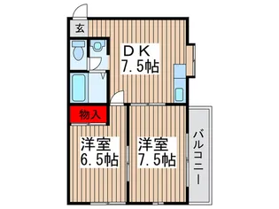 千代田アネックスビラ【2階】の間取り