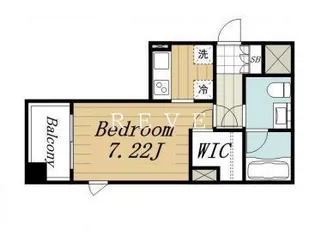 オーク高輪II【4階】の間取り