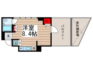 ア-バンガ-デン柴又【4階】の間取り