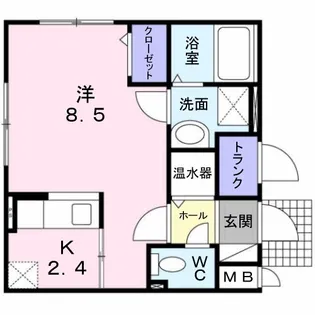 AmyII【1階】の間取り