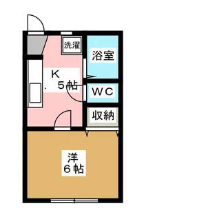 ピュアハイツ蟻ヶ崎【3階】の間取り