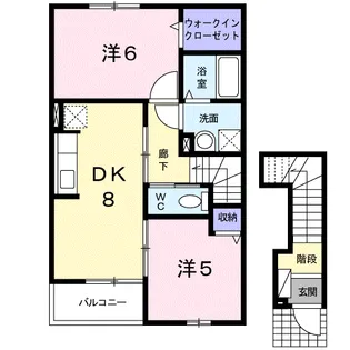 SOLEIL【2階】の間取り