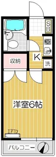 ガーデンヒルズ辻【1階】の間取り