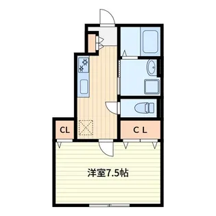 コバルトコート【1階】の間取り