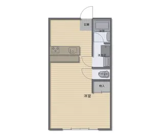 大膳原ディアホーム【1階】の間取り