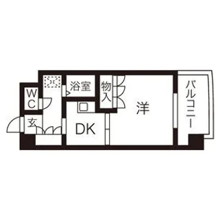 ラモヴェール白壁【6階】の間取り