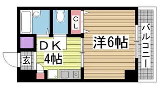 ラ・エソール【3階】の間取り