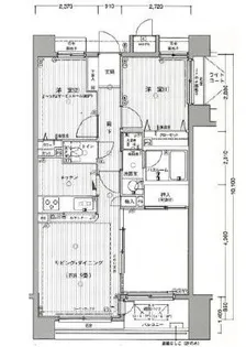クリオ中板橋壱番館【5階】の間取り