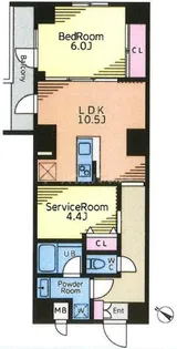 池袋ウエストガーデンの間取り