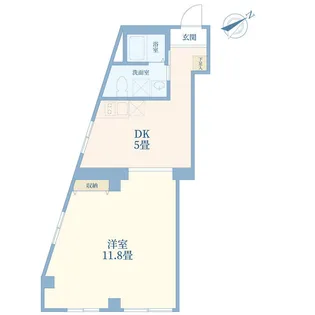 Artistes山王【2階】の間取り