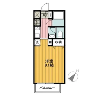 イマージュ日吉【2階】の間取り